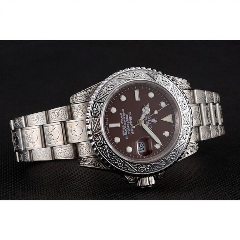 Superclone Submariner Brown Dial 1454092 Close-Up Focus
