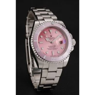 Superclone Submariner Pink Dial 1453980 Perspective View