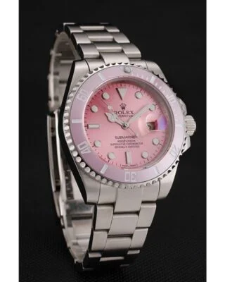 Superclone Submariner Pink Dial 1453980 Perspective View