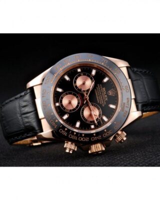 Daytona Black Dial REP016831 Close-Up Focus