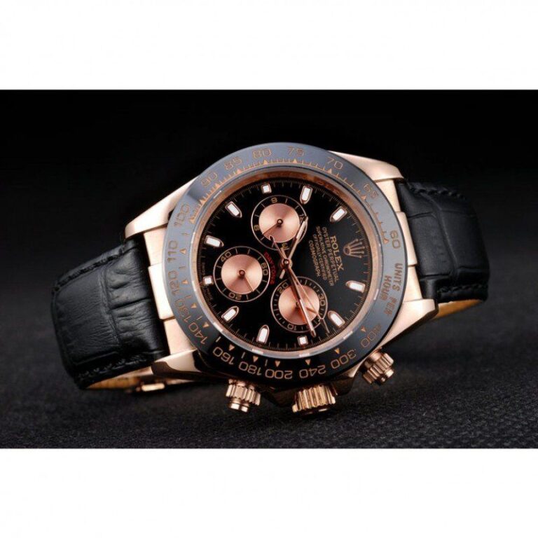 Daytona Black Dial REP016831 Close-Up Focus