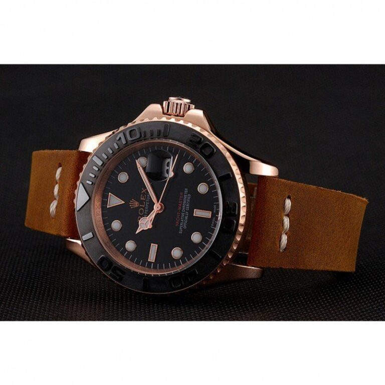 Yacht-Master Black Dial 1453861 Angle Detail