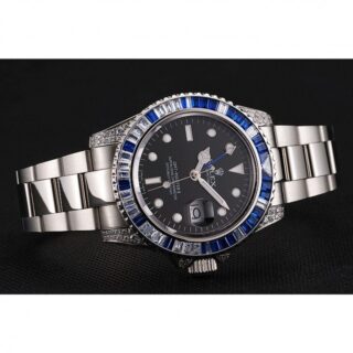 Superclone GMT-Master II Black Dial 1453747 Close-Up Focus