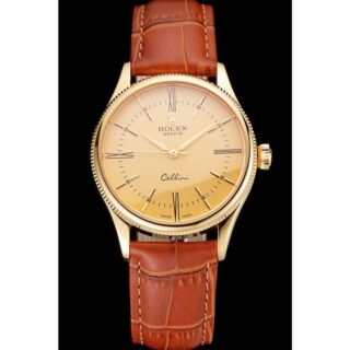 Superclone Cellini Gold Dial REP016798 Perspective View