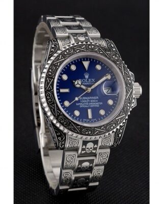 Superclone Submariner Blue Dial 1454091 Angle Detail