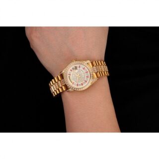 Superclone Day-Date Gold Dial 1453960 Alternate Angle