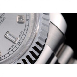 Superclone Day-Date Silver Dial 41995 Visual Detail