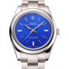 Fake Rolex Oyster Perpetual Date 41mm Blue Dial REP016835