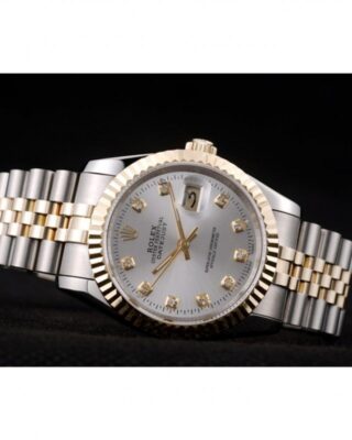 Superclone Datejust White Dial SRL10 Style Perspective