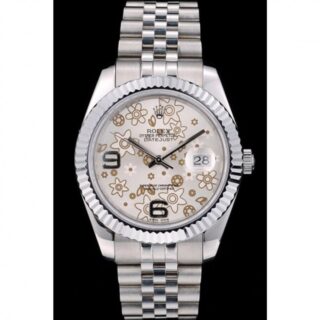 Datejust Silver Dial 41983 Perspective View