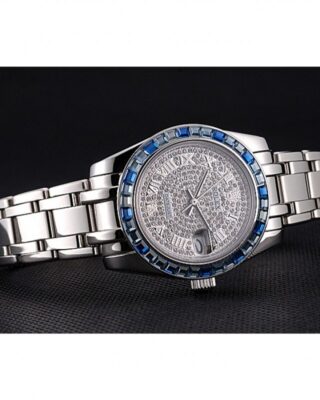 Datejust Diamond Dial 622834 Close-Up Focus