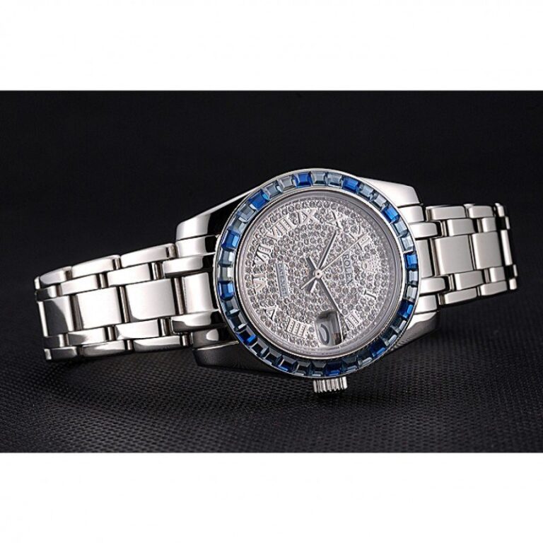 Datejust Diamond Dial 622834 Close-Up Focus