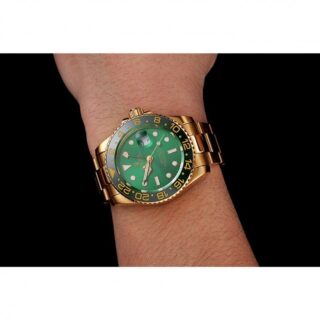 Superclone GMT-Master II Green Dial 116718LN Alternate Angle