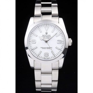 Explorer Silver Dial 98086 Perspective View