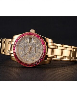 Datejust Diamond Dial 622835 Close-Up Focus