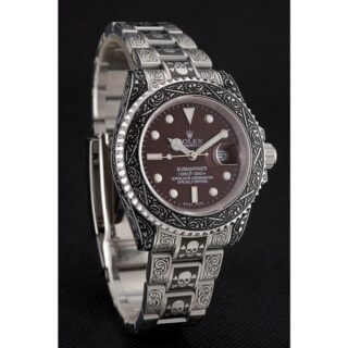Submariner Brown Dial 1454078 Angle Detail