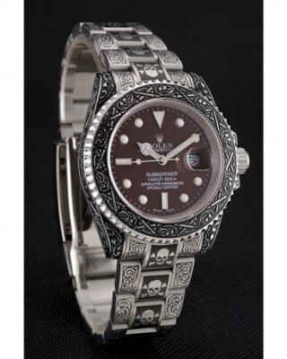 Submariner Brown Dial 1454078 Angle Detail