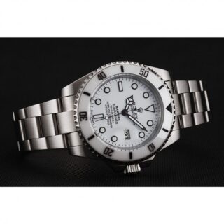 Submariner White Dial 1453863 Angle Detail