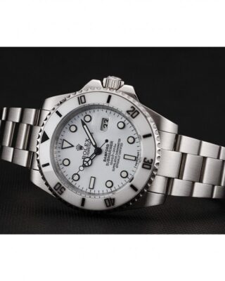 Submariner White Dial 1453863 Close-Up Focus