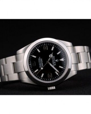 Superclone Explorer Black Dial 42002 Close-Up Focus