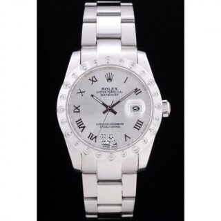 Datejust Silver Dial 7468 Perspective View