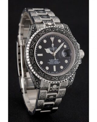 Superclone Submariner Black Dial 1454090 Angle Detail