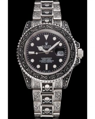 Superclone Submariner Black Dial 1454090 Perspective View