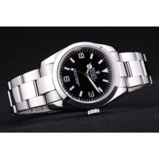 Superclone Explorer Black Dial SRL156 14270 Close-Up Focus