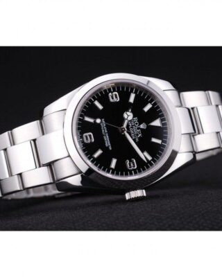 Superclone Explorer Black Dial SRL156 14270 Close-Up Focus
