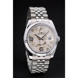 Datejust Silver Dial 41983 Angle Detail