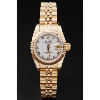 Superclone Datejust White Dial SRL100 Perspective View