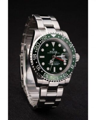 Superclone GMT-Master II Green Dial SRL48 Angle Detail