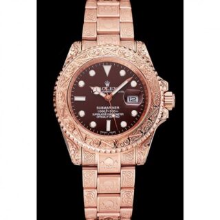 Superclone Submariner Brown Dial 1454087 Perspective View