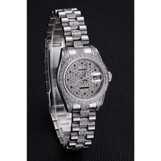 Superclone Datejust Silver Dial 622021 Perspective View
