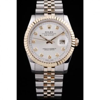Superclone Datejust White Dial SRL10 Perspective View