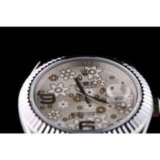Superclone Datejust Silver Dial 42001 Alternate Angle