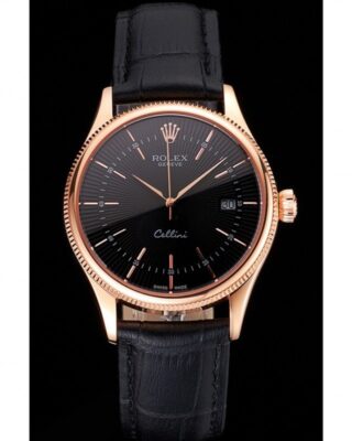 Superclone Cellini Black Dial REP016799 Perspective View