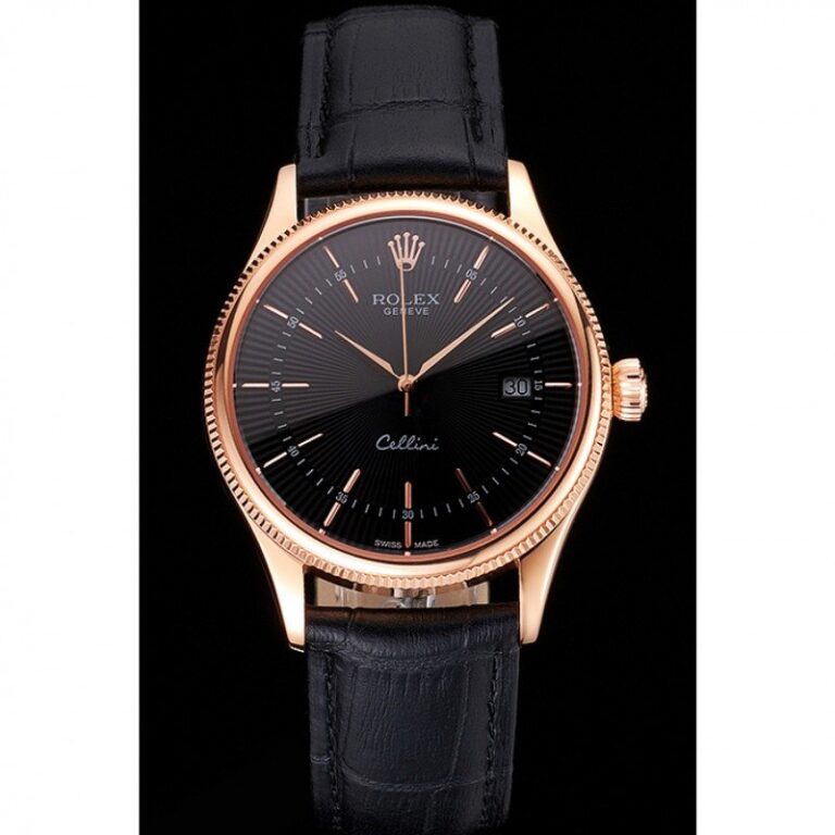 Superclone Cellini Black Dial REP016799 Perspective View