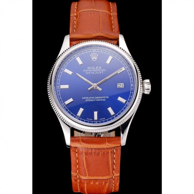 Superclone Datejust Blue Dial REP016817 Perspective View