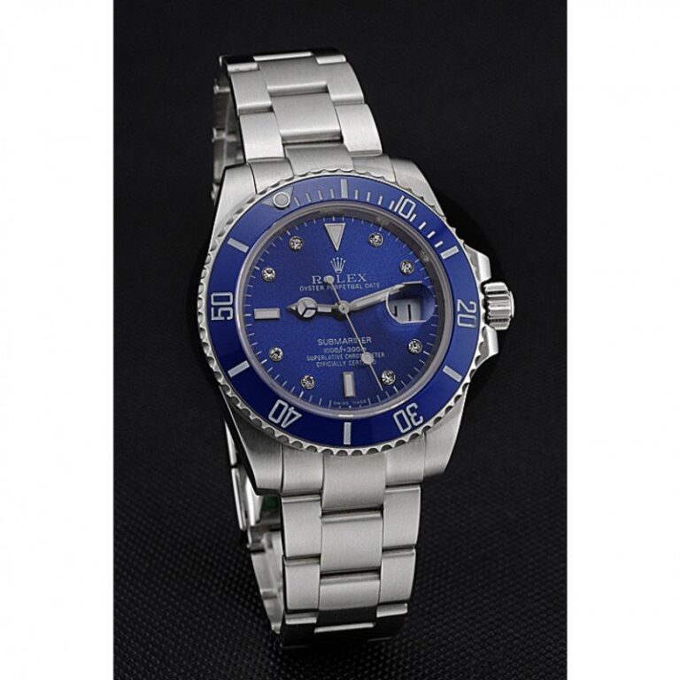Submariner Blue Dial 622638 Angle Detail