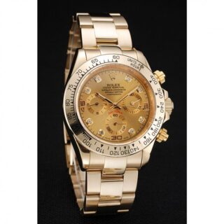 Daytona Gold Dial 1454245 Angle Detail