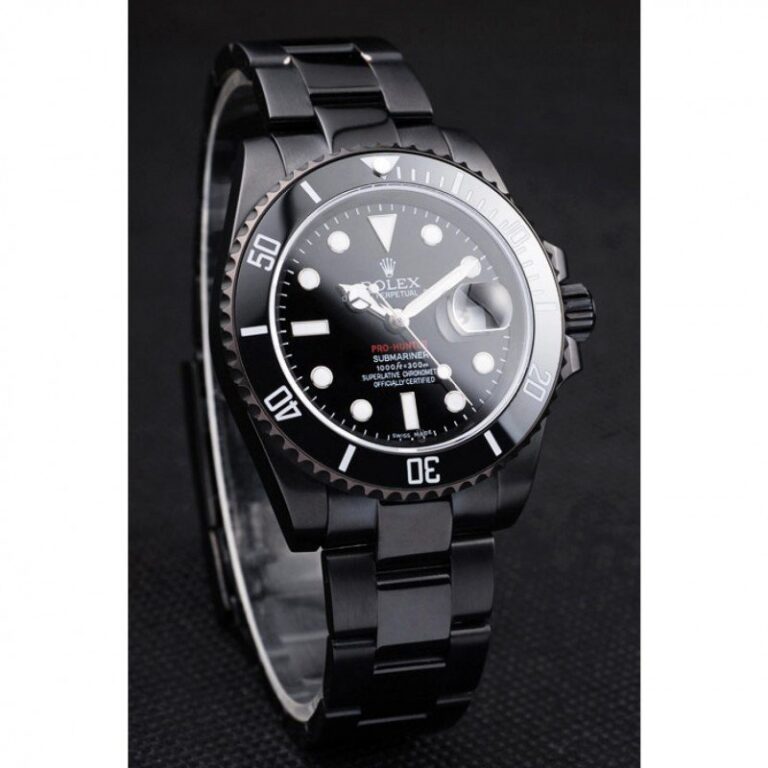 Superclone Submariner Black Dial PRHUNTERPRO Angle Detail