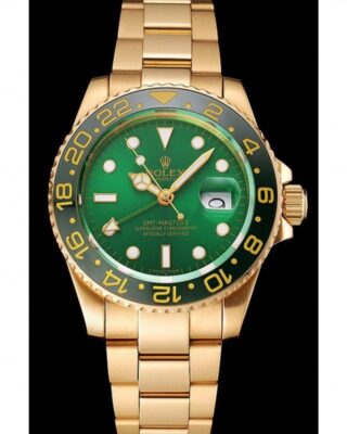 Superclone GMT-Master II Green Dial 116718LN Perspective View
