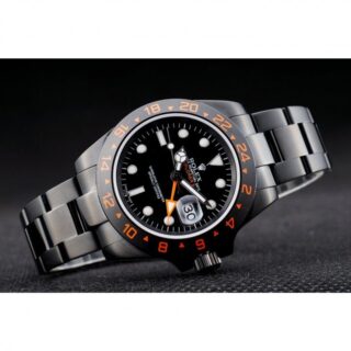 Superclone Explorer Black Dial 98240 Close-Up Focus