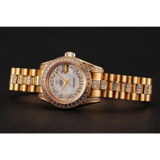 Superclone Datejust White Dial 1453957 Close-Up Focus