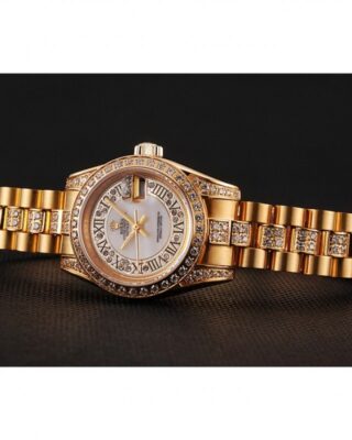 Superclone Datejust White Dial 1453957 Close-Up Focus
