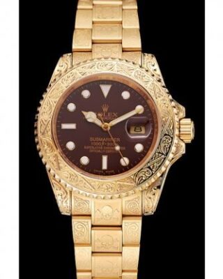 Submariner Brown Dial 1454070 Perspective View