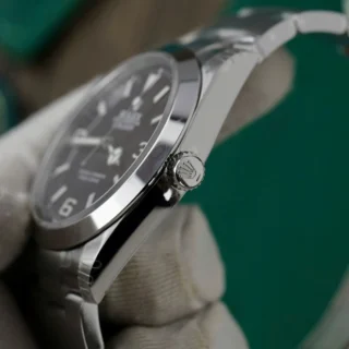 Explorer Black Dial Oyster bracelet