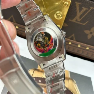 Oyster Perpetual Green Dial Smooth Bezel Oyster Perpetual