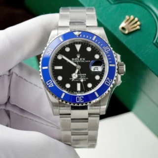 Submariner Blue Bezel Black Dial Oyster Bracelet